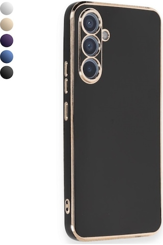 Samsung Galaxy Uyumlu A54 5g Kılıf Luxury Seri Kamera Korumalı Silikon Kapak