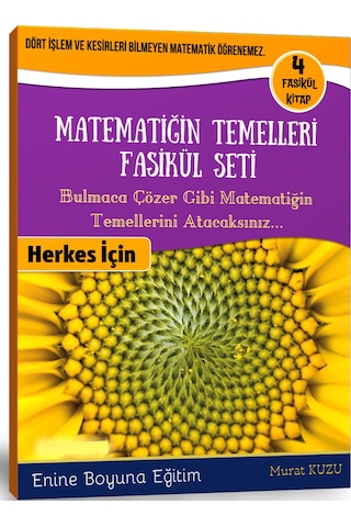 Matematiğin Temelleri Fasikül Seti (4 Kitap)