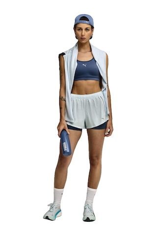 Puma Puma 4keeps Run Bra Kadın Mavi Fitness Bra 1024 Lacivert