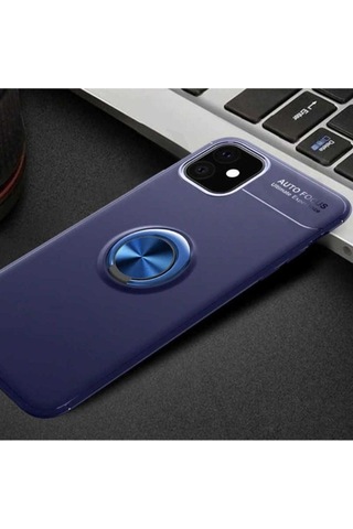 Apple Uyumlu iPhone 11 Kılıf Zore Ravel Silikon Kapak Mavi