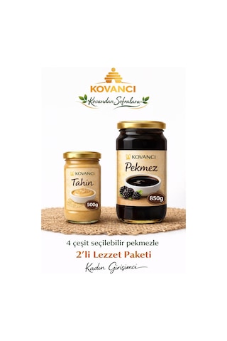 Tahin & Pekmez 2 Li Paket Doğal, Katkısız Ve Enerji Deposu