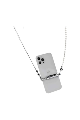 Noktaks - Cep Telefonu İp03 Cep Telefonu Boyun Askısı Metal Zincir T24350