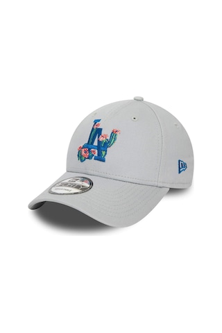 New Era Şapka - Flower Icon 9forty Los Angeles Dodgers - Gri