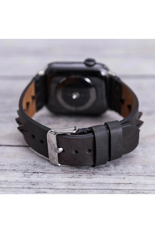 Apple Watch Uyumlu Deri Kordon 42-44-45mm Tn1 Boras Diğer