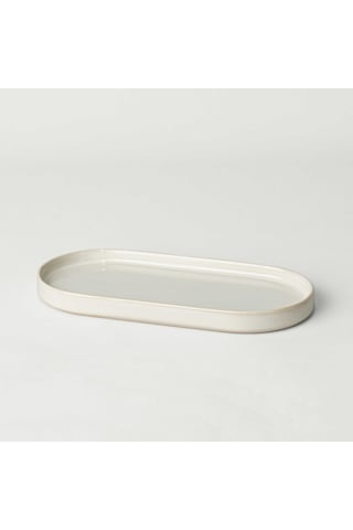 Linens Trina Banyo Tepsisi 25x12x2 Cm Krem Çok Renkli