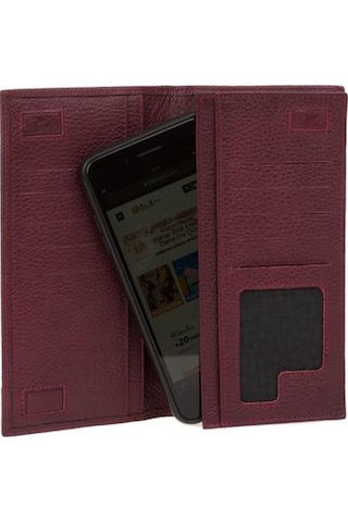 Bilik Deri Bordo Rölax Deri Unisex Portföy & Clutch Çanta Ar05 7