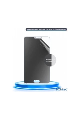 Samsung Galaxy Note Edge Sm N915 Uyumlu Ön Yüzey Hayalet Privacy Hidrojel Ekran Koruyucu 06232964