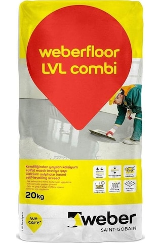 Weber Floor Lvl Combi Akıllı Tesviye Şapı 20 Kg