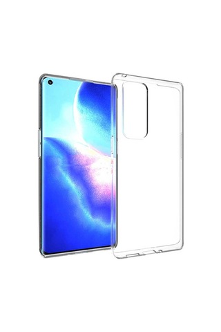 Rba Aksesuar Reno 5 Pro 5g Kılıf Rba Süper Silikon Kapak - Renksiz Çok Renkli