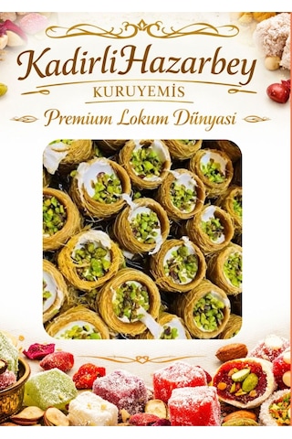 Kadirlihazarbey Kaymaklı Kadayıflı Bülbül Yuvası 150 Gr