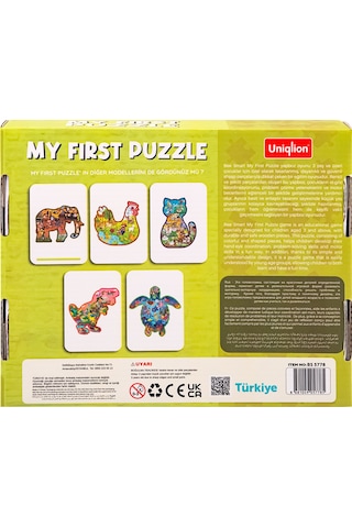 Ahşap Puzzle Safari