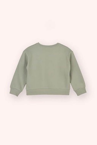 Panço Haki Kız Çocuk Sweatshirt 2511gk08016 Haki