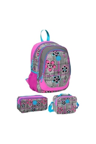 Yaygan Kids Okul Çantası Beslenme Çantası ve Kalemlik Seti