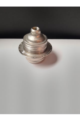 Orgun Dekoratif E27 Rondelalı Krom Metal Duy 10'lu