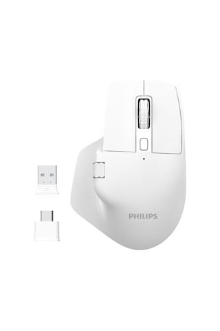 Philips SPK7858 Bluetooth Kablosuz Çift Modlu 4000DPI 7 Tuşlu Optik Mouse