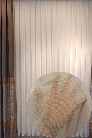 Üst Kalite Balık Sırtı 1/3 Sık Pile Kırık Beyaz Tül Perde