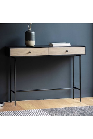 Tia Siyah Metal&ahşap Dresuar Siyah