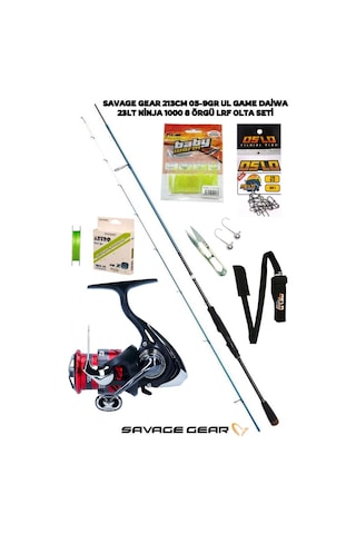 Savage Gear Sgs2 Ul Game 213cm 05-9gr Daiwa Ninja 23 Lt 1000 Lrf Olta Seti Standart