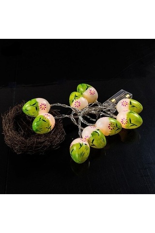 Tongxida Sevimli Paskalya Yumurtaları 10a Led Lamba Renkli Işık Dekoratif Ampuller Diğer
