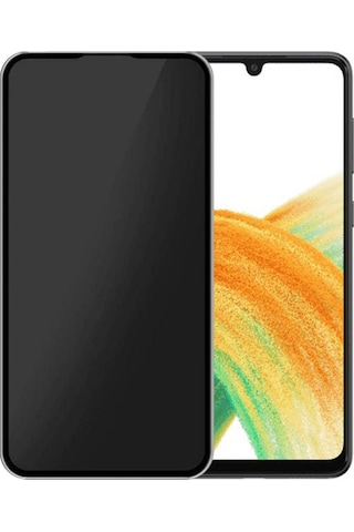 Samsung Uyumlu A33 Hayalet Ekran Koruyucu Tam Kaplayan Gizli Privacy