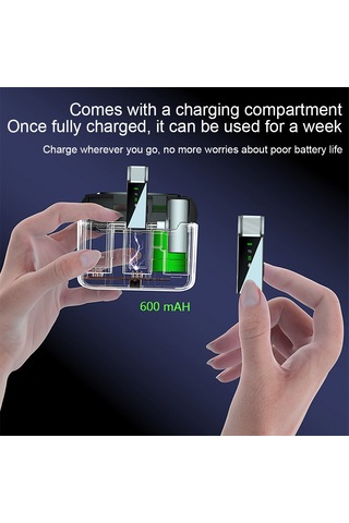 Ruicoo S16 Kablosuz Kolluk Mikrofonu: Aı Gürültü Engelleme, Canlı Yayın & Dışarı Çekim İçin, Type-c+App Adaptörü, Hızlı Kurulum, Dahili Pil