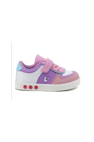 Vicco Sam Işıklı Unisex Çocuk Pembe Spor Ayakkabı 001