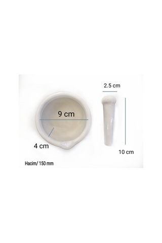 Porselen Havan 10 Cm