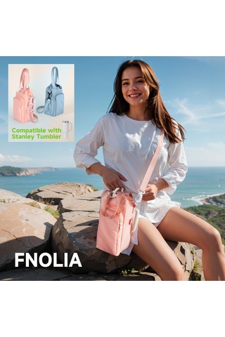 Ruicoo Stanley Termal Isı Yalıtımı Bardak Çantası - Askılı Askı Ve Isı Tutucu Özellikli Siyah Bardak Çantası Diğer