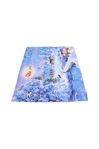 Xindoker Noel Dekorasyonu Tapestri: Yüksek Kaliteli Polyester Duvar Örtüsü, 150x130cm, Noel Desenli, Çok Amaçlı Ev Dekoru Ve Parti Arka Planı Diğer