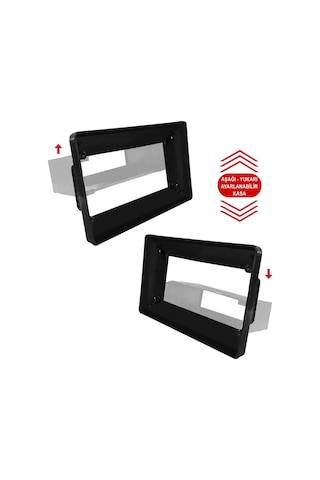 Oto Tablet Çerçeve 9 İnç Ayarlı Kasa Universal