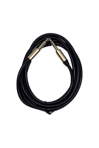 1.8 Metre 6.35 Mm To 6.35 Mm Ses Kablosu - Stereo Çivi Jak Enstrüman Ve Amfi Bağlantı Kablosu