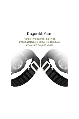 Rongep Huawei İle Uyumlu Loop 22mm Kordon Gt6/gt6 Pro/gt5/gt5 Pro/gt4/gt3/gt3 Pro/gt2/gt2 Pro 46mm İçin Rahat Kumaşlı Gt6 Pro Kordon Terletmeyen Konforlu Tasarım Gt6 Kordonu -siyah Sku: Smg86900100
