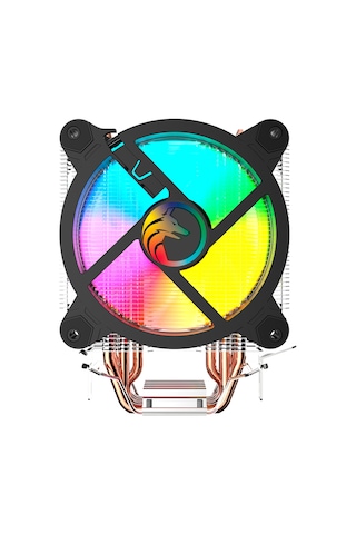 Gametech Hd6.2 Pro Cpu Soğutucu 2X12 Cm Led Fan Intel Amd 2011