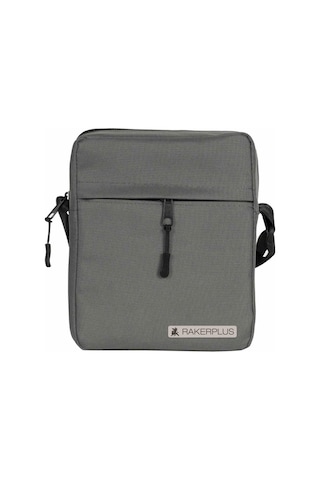 Rakerplus Gri 20x16x8 Cm Unisex Omuz Çantası Gri