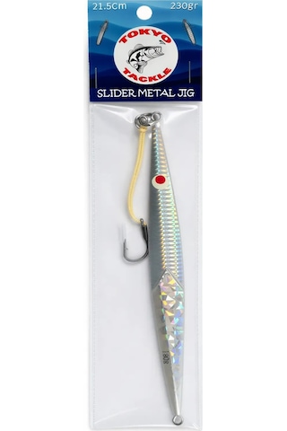 Slider Metal Jig 21,5cm 130gr Parlak Jig Balık Yemi