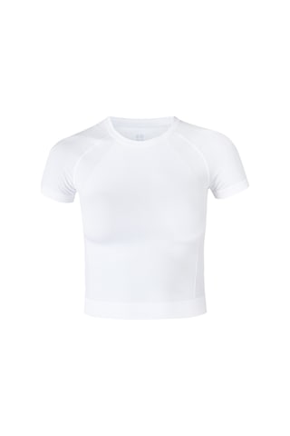 Sweaty Betty Sweaty Betty Athlete Crop Seamless Workout Kadın Koşu Tank Top 103 Beyaz