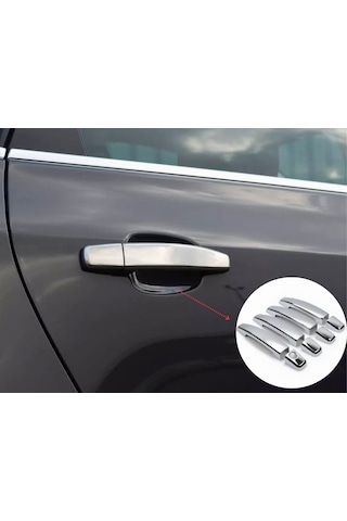 Ebal Otomotiv Opel Astra H Sedan Kapı Kolu 4 kapı 2004-2013 Paslanmaz Çelik