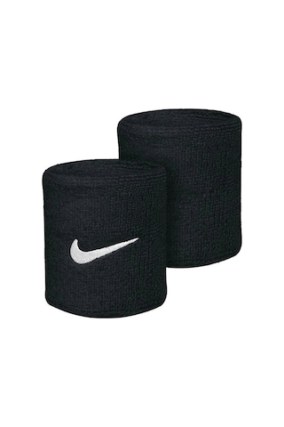 Nike Swoosh Wristbands Bileklik Siyah Siyah