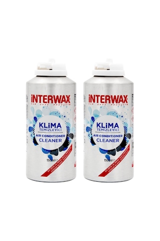 Interwax Limon Kokulu Klima Temizleyici Klima Fresh 2 x 150 ML