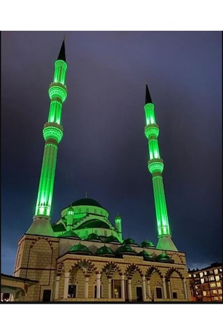 Şanled 50 Cm 18w Led Duvar Boyama Wallwasher Yeşil