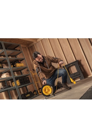 Stanley ST-G-5015+2 Makaralı Kablo 50 Mt, 3x1.5mm, 1 Prizli, IP44