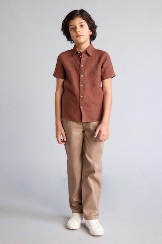 Defacto Carrot Fıt Gabardin Pantolon Erkek Çocuk E2218a826spbn580 Kahve-bn580