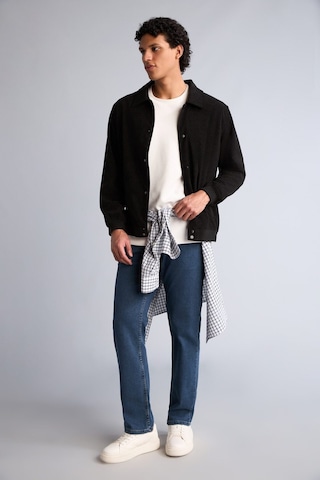 Defacto Slim Fit Gömlek Yaka Düğmeli Ceket Mont H1574ax26aubk27 Siyah-bk27