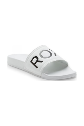 Roxy Arjl100679z Slippy Ii Günlük Beyaz-siyah Kadın Terlik Beyaz - Siyah