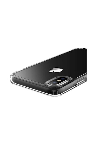 Apple Uyumlu iPhone Xs 5.8 Kılıf Zore Coss Kapak Renksiz
