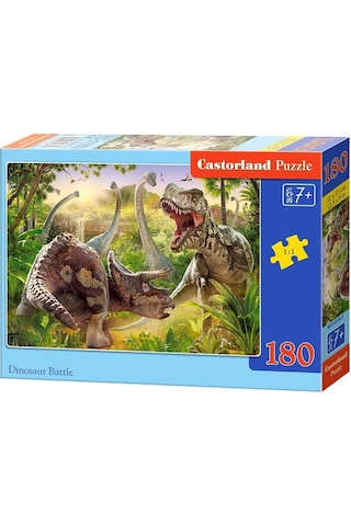 Castorland 180 Parça Dinazorların Savaşı Çocuk Puzzle