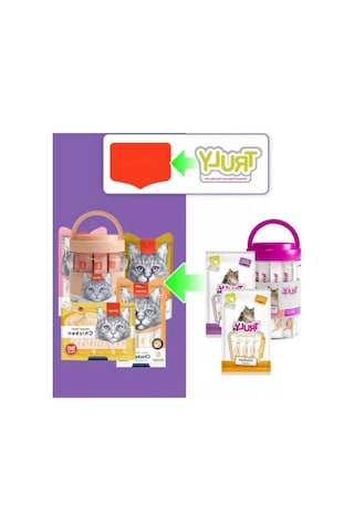Ton Balığı Ve Karidesli Sıvı Kedi Ödülü 5'li Paket 14 Gr 100 G