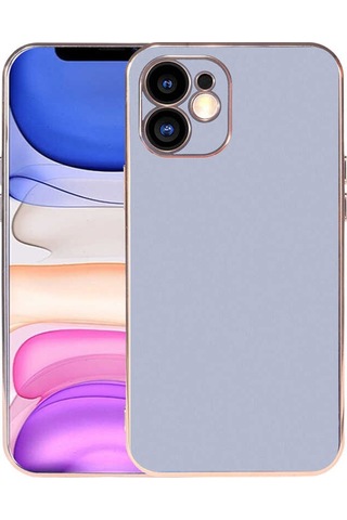 Apple Uyumlu iPhone 11 Kılıf Zore Viyana Yüzeyi Buzlu Transparan Tasarım Kılıf