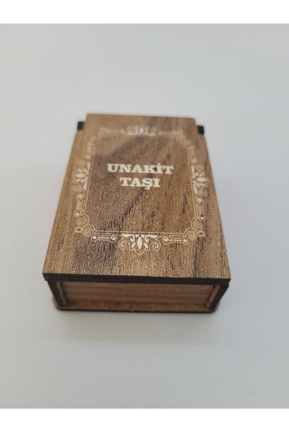 Unakit Taşı Şimşek Desenli Kolye Çok Renkli