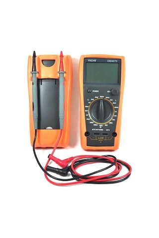 DM4070 dijital geniş LCD LCR metre manuel aralığı test cihazı
